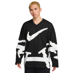Men's - Nike Club Neo Varsity Hockey Jersey - Black/White