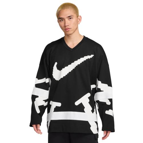 MENS - Nike Club Neo Varsity Hockey Jersey - Black/White