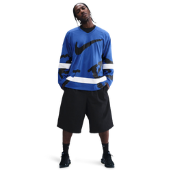 Men's - Nike Club Neo Varsity Hockey Jersey - White/Game Royal