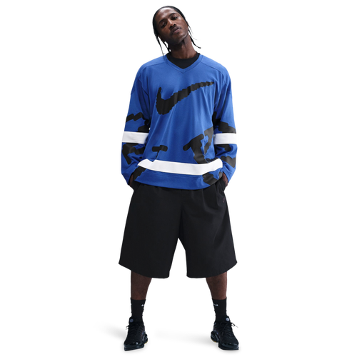 MENS - Nike Club Neo Varsity Hockey Jersey - White/Game Royal