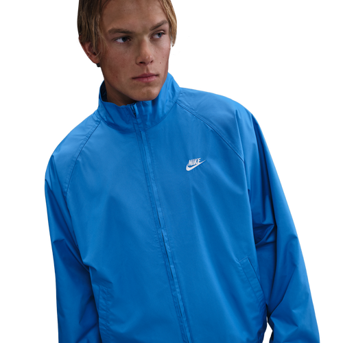 MENS - Nike CLUB ROSCOE FZ JACKET - White/Lt Photo Blue