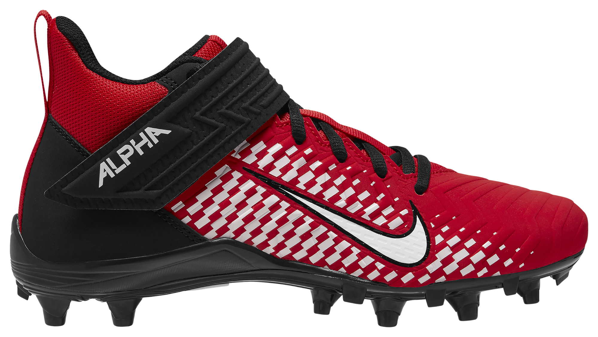 boys red football cleats