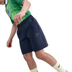 Boys' Grade School - Nike NSW Tech Fleece Short - Obsidian/Black