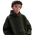 Nike NSW Tech Fleece Oversized Pullover Hoodie - Boys' Grade School Sequoia/Black