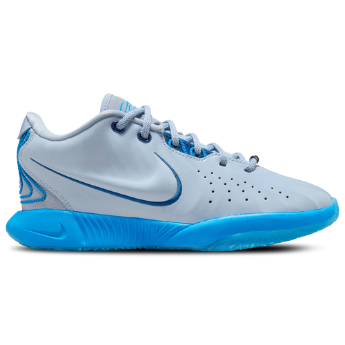 

Nike Boys Nike LeBron XXI Textile - Boys' Grade School Basketball Shoes Glacier Blue/Light Armory Blue/Coconut Milk Size 04.5