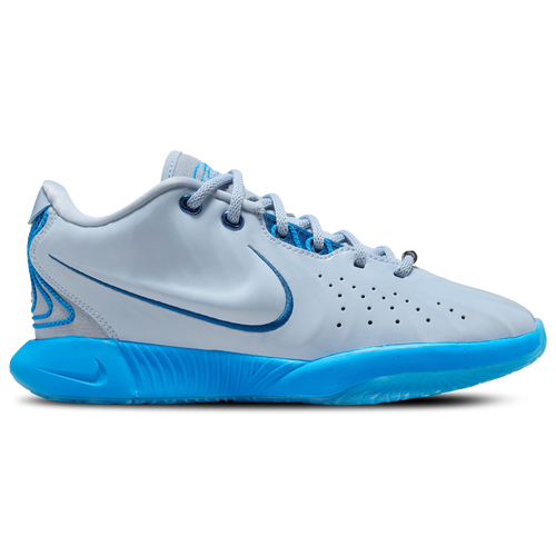 BOYS - Nike LeBron XXI Textile - Glacier Blue/Light Armory Coconut Milk