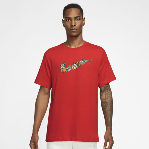 

Nike Mens Nike Fran Swoosh T-Shirt - Mens Univ Red Size S