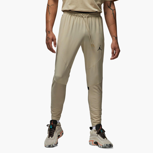 Jordan Mens  Dri-fit Statement Woven Pants In Rattan/black