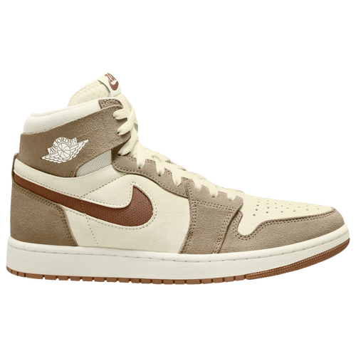 

Jordan Mens Jordan AJ1 Zoom CMFT 2 - Mens Basketball Shoes Legend Coffee/Legend Mid Brown/Sail Size 07.5