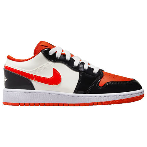 

Jordan Boys Jordan AJ 1 Low SE - Boys' Grade School Basketball Shoes Orange/Black/White Size 3.5