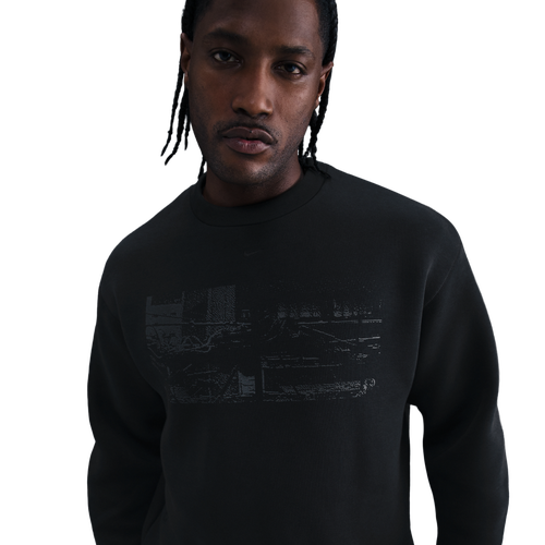 MENS - Nike Tech Fleece Crew GX - Black