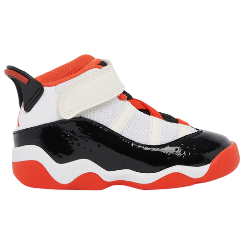 

Jordan Boys Jordan 6 Rings - Boys' Toddler Shoes Orange/White/Black Size 08.0