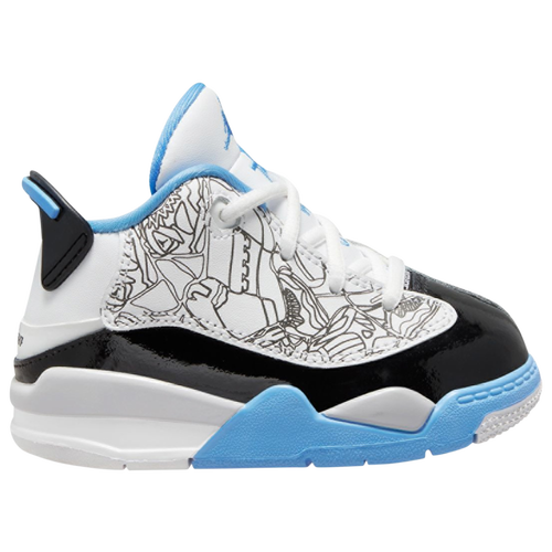 

Jordan Boys Jordan Dub Zero - Boys' Toddler Shoes White/Blue Size 09.0
