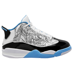 Boys' Preschool - Jordan Dub Zero - White/Blue