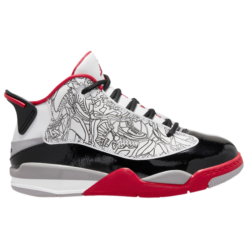 

Boys Preschool Jordan Jordan Dub Zero - Boys' Preschool Shoe White/Red Size 11.0