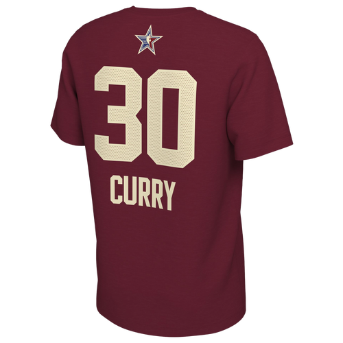

Nike Mens Stephen Curry Nike All-Star Week West 24 T-Shirt - Mens Red/White Size S