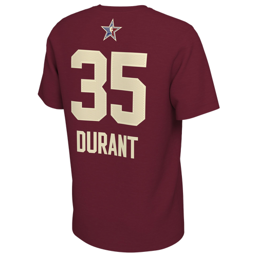 

Nike Mens Kevin Durant Nike All-Star Week West 24 T-Shirt - Mens White/Red Size S