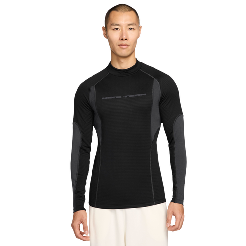  - Nike Tech Pro Layer L/S Thermal Top - Anthracite/Black