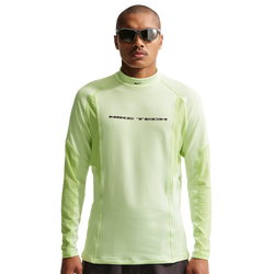 Men's - Nike Tech Pro Layer L/S Thermal Top - Volt Tint/Lt Liquid Lime/Lt Liquid Lime
