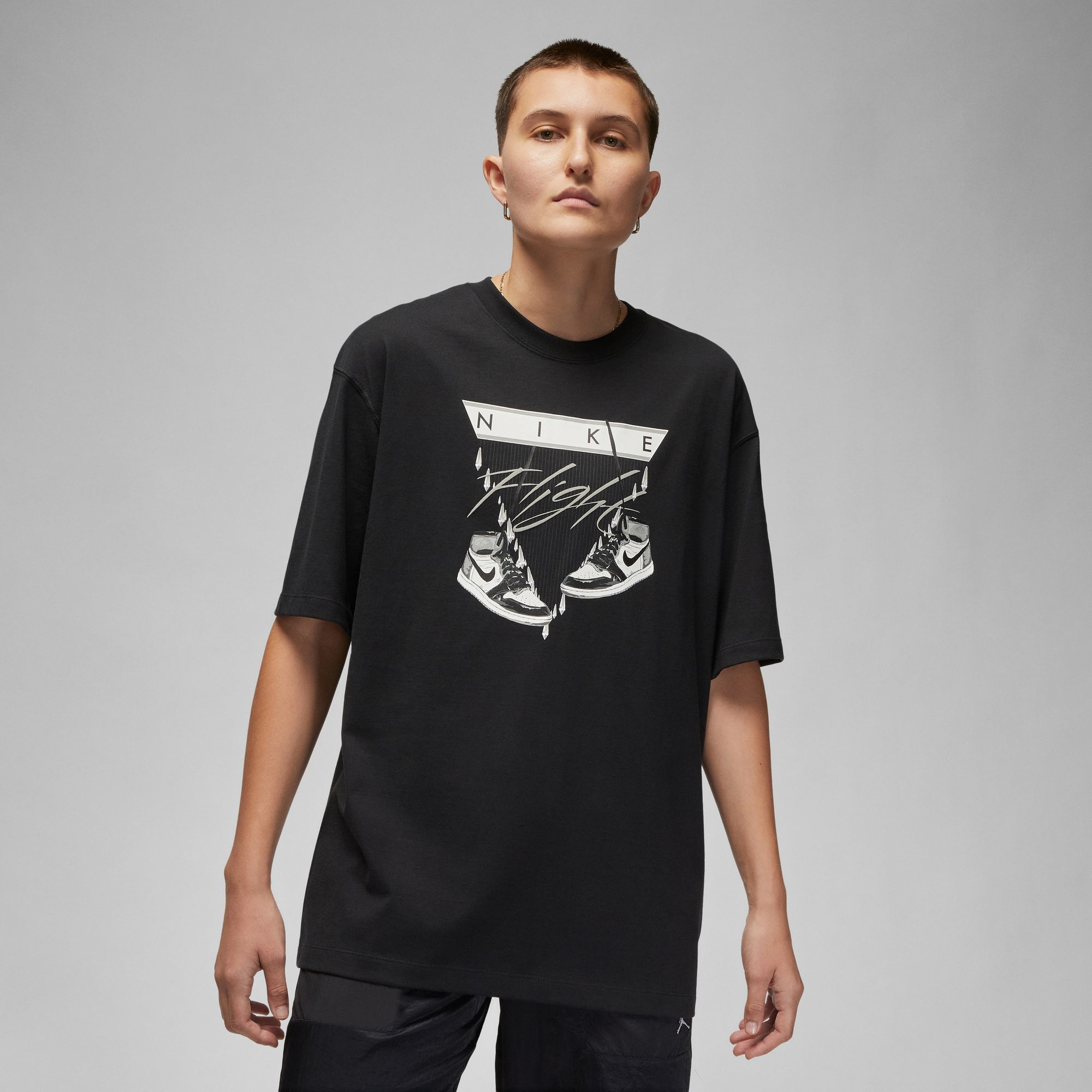 Jordan Flight Shoe GFX Oversized T-Shirt Women's