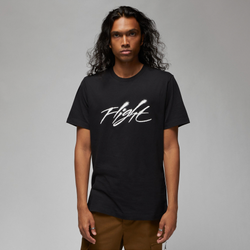 Men's - Jordan Short Sleeve T-Shirt - Black/White