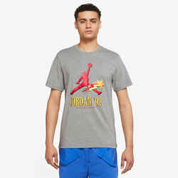 Men's - Jordan Air Stretch Short Sleeve Crew - Grey