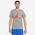 Jordan Air Stretch Short Sleeve Crew - Men's Grey