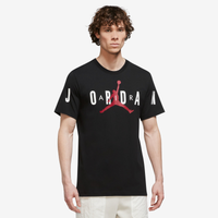 Jordan Mens Jumpman Crew T-Shirt - White/Black Size M
