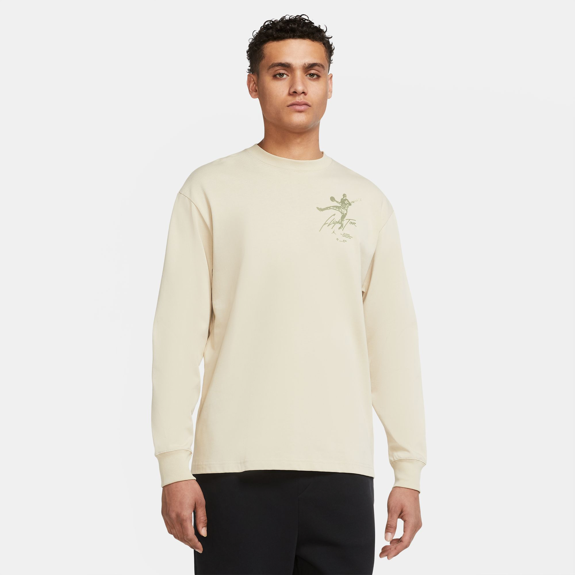 Jordan Flight 85 GFX Long Sleeve Crew | Foot Locker