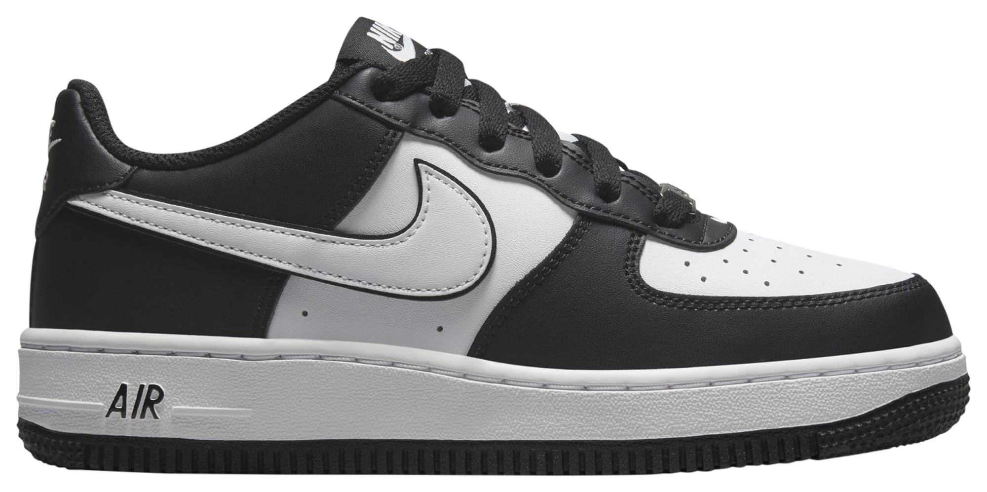 Nike Air Force 1 LV8 2 Black/White Grade School Kids' Shoe