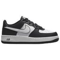 Nike Boys Air Force 1 LV8 2 - Boys' Grade School Basketball Shoes Grey/Black/Stadium Green Size 5.0