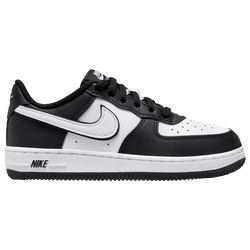 Boys' Preschool - Nike Force 1 LV8 - Black/Black/White