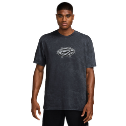 Men's - Nike M90 Streetball T-Shirt - Black/Grey