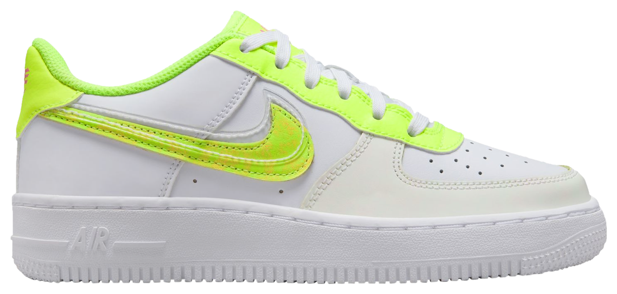 Nike Kids' Grade School Air Force 1 LV8 Shoes, Boys', White/Multi