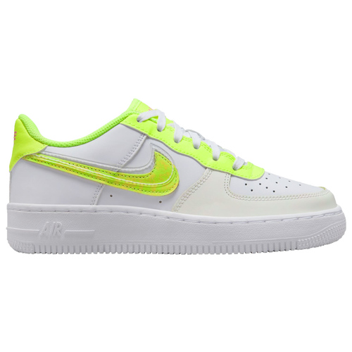 Shop Nike Boys  Air Force 1 Lv8 In White/multi/volt