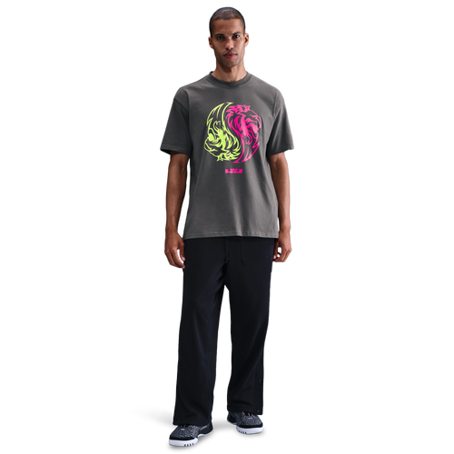 MENS - Nike LBJ M90 T-Shirt - Iron Grey