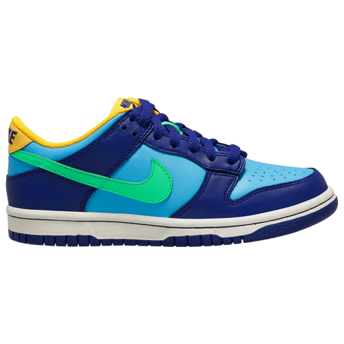 Nike Kids' Boys Dunk Low Asw In Baltic Blue/electric Algae/deep Royal ...