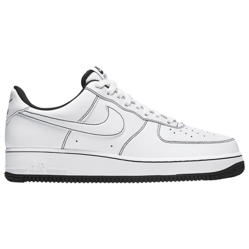 Nike Men's Air Force 1 '07 Lace Up Sneakers In White/black