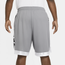 Nike Elite Stripe 10" Shorts - Men's Cool Grey/White/White