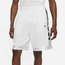 Nike Elite Stripe 10" Shorts - Men's White/White/Black