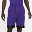 Nike Elite Stripe 10" Shorts - Men's Court Purple/Black/White