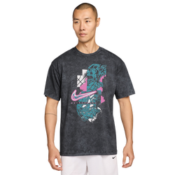 Men's - Nike Basketball M90 T-Shirt - Anthracite