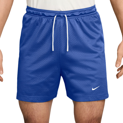 Nike Dri-FIT 5" Mesh Shorts - Nike Game Royal/White