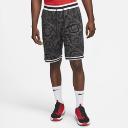 Men's - Nike DNA Printed Shorts - Black/Dark Smoke Grey/White