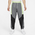 Nike Throwback Pants - Men's Smoke Grey/Black/Barely Volt