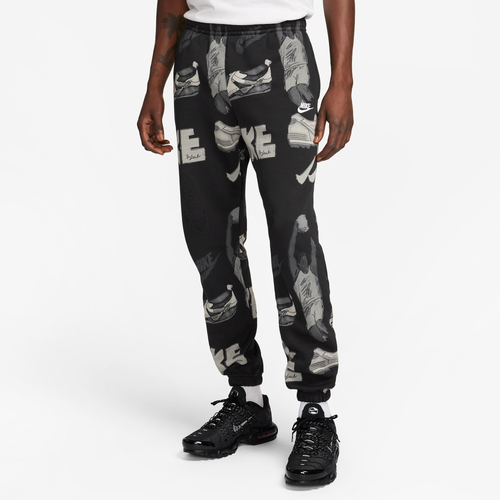 

Nike Mens Nike NSW Bold School Cuffed Pants - Mens Off Noir Size XL