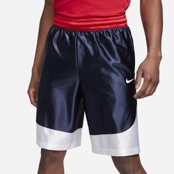 Men's - Nike Durasheen 10" Shorts - Midnight Navy/White
