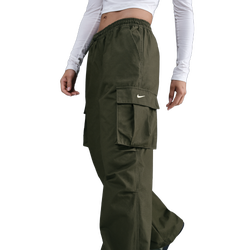 Women's - Nike NSW Street Woven Cargo Pant - Medium Olive/Sail