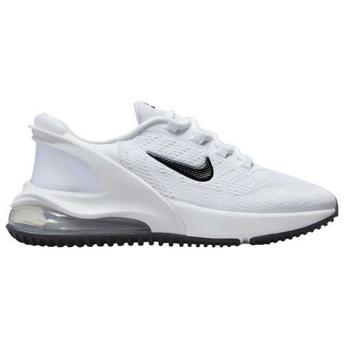 

Nike Boys Nike Air Max 270 Go - Boys' Grade School Running Shoes White/Black Size 4.0