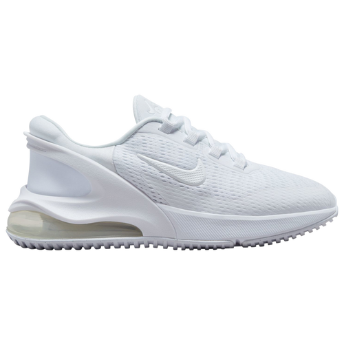 

Nike Boys Nike Air Max 270 Go - Boys' Grade School Running Shoes White/White/White Size 7.0